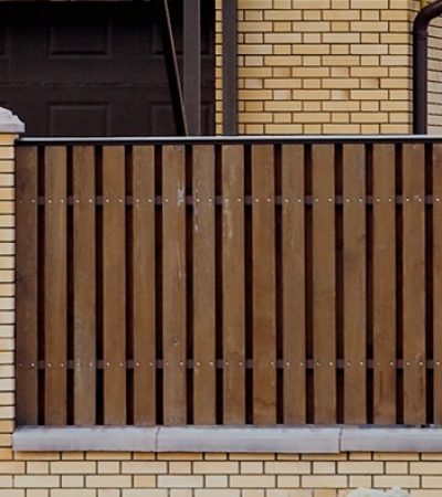 Wooden Fence and Gate